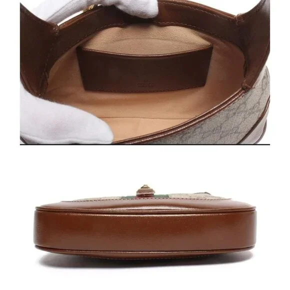 Gucci 2-Way Shoulder Bag Crossbody GG Supreme Jackie 1961 - Picture 3 of 8